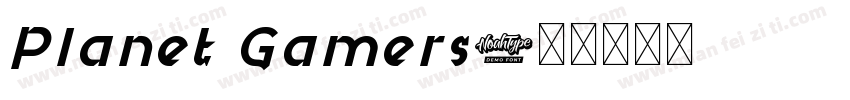 Planet Gamers字体转换